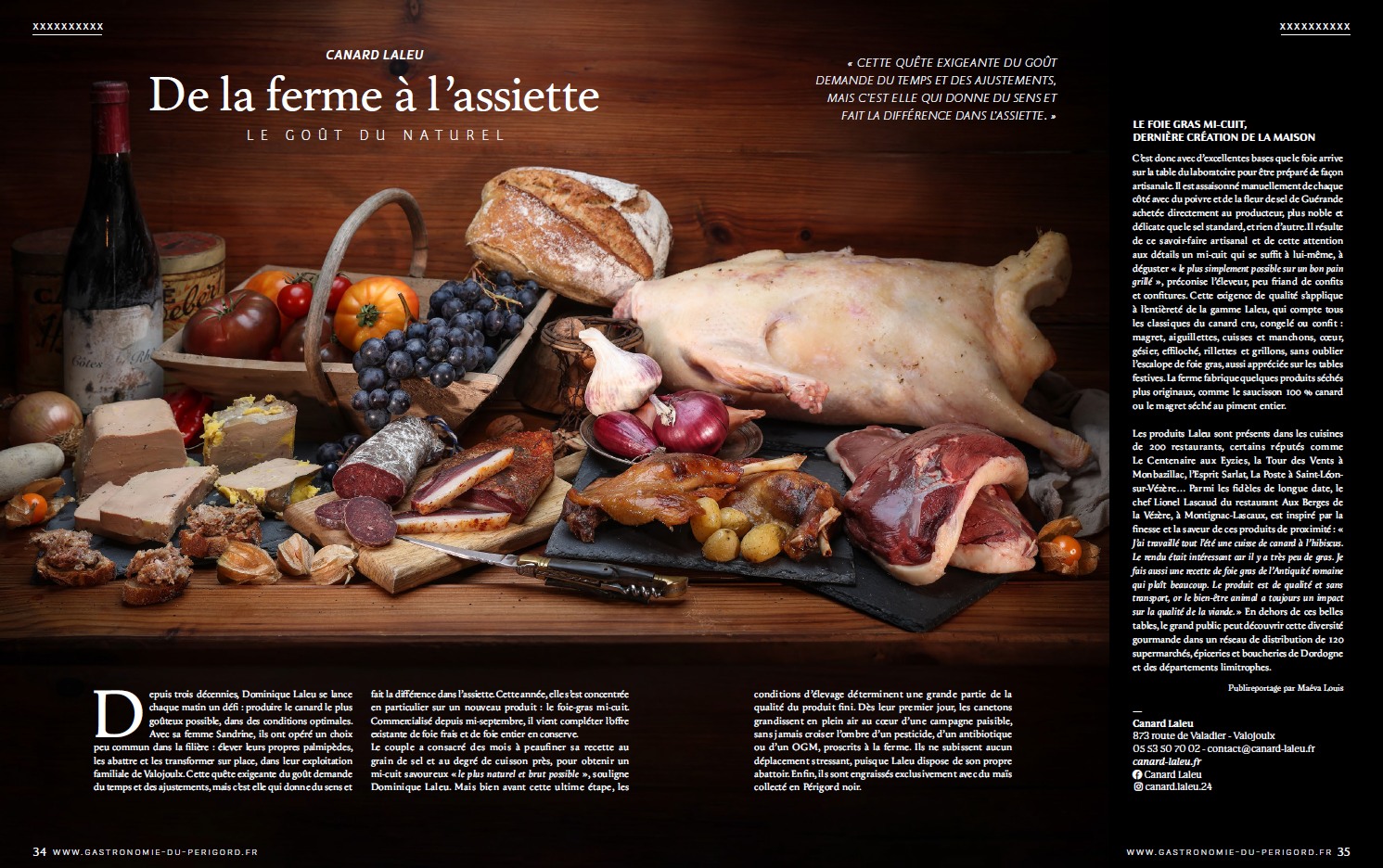 Magazine du Perigord Noir - de la ferme à l'assiette