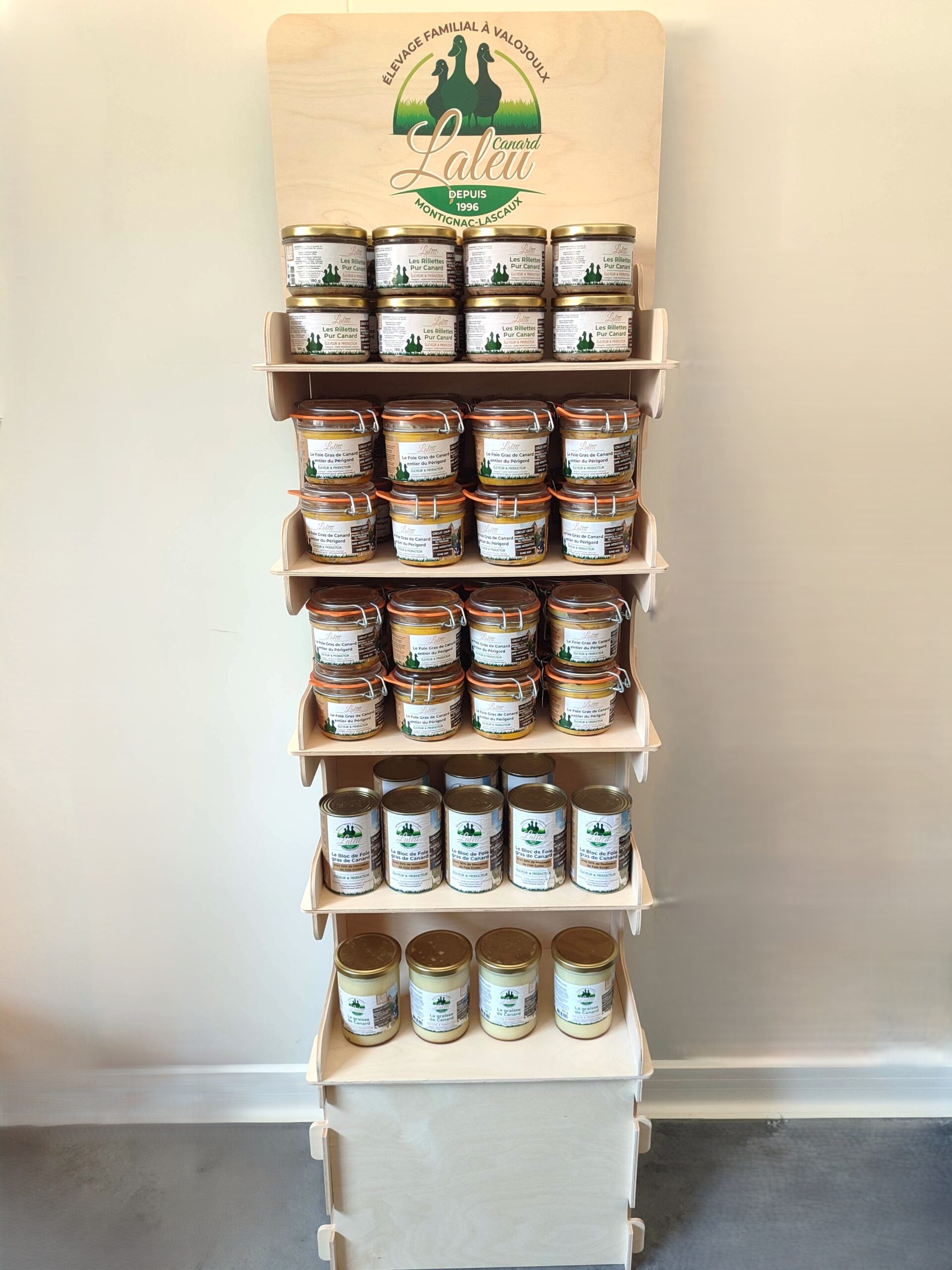 Meuble conserves foie gras de canard Meuble conserves foie gras de canard